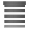 zebra blinds - oasis steel