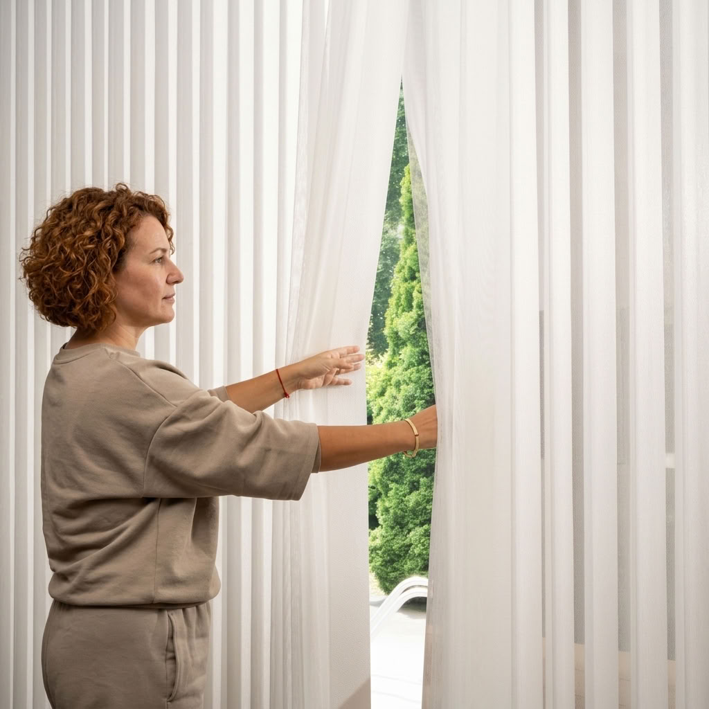 sheer curtains